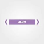 Alum Pipe Marker