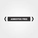 Asbestos Free Pipe Marker