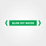 Blow Off Water Pipe Marker