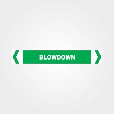 Blowdown Pipe Marker