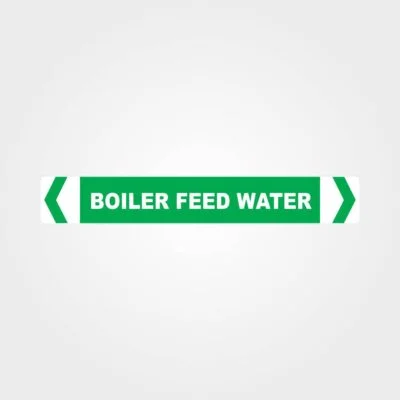 Boiler Feed Water Pipe Marker