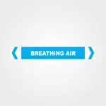 Breathing Air Pipe Marker