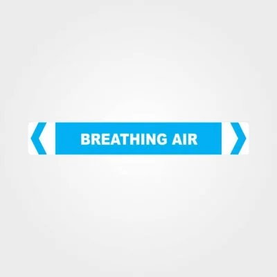 Breathing Air Pipe Marker