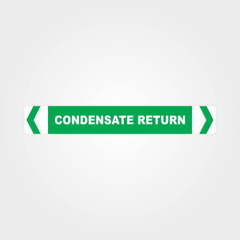 Condensate Return Pipe Marker