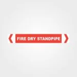 Fire Dry Standpipe Pipe Marker