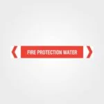 Fire Protection Water Pipe Marker