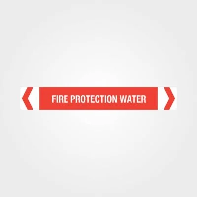 Fire Protection Water Pipe Marker