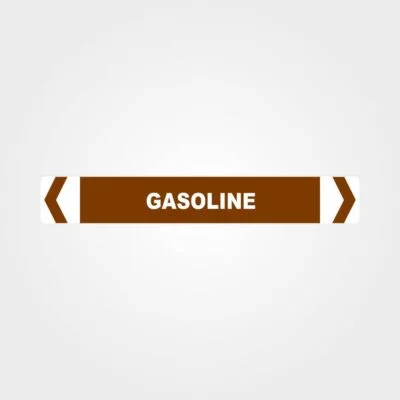 Gasoline Pipe Marker