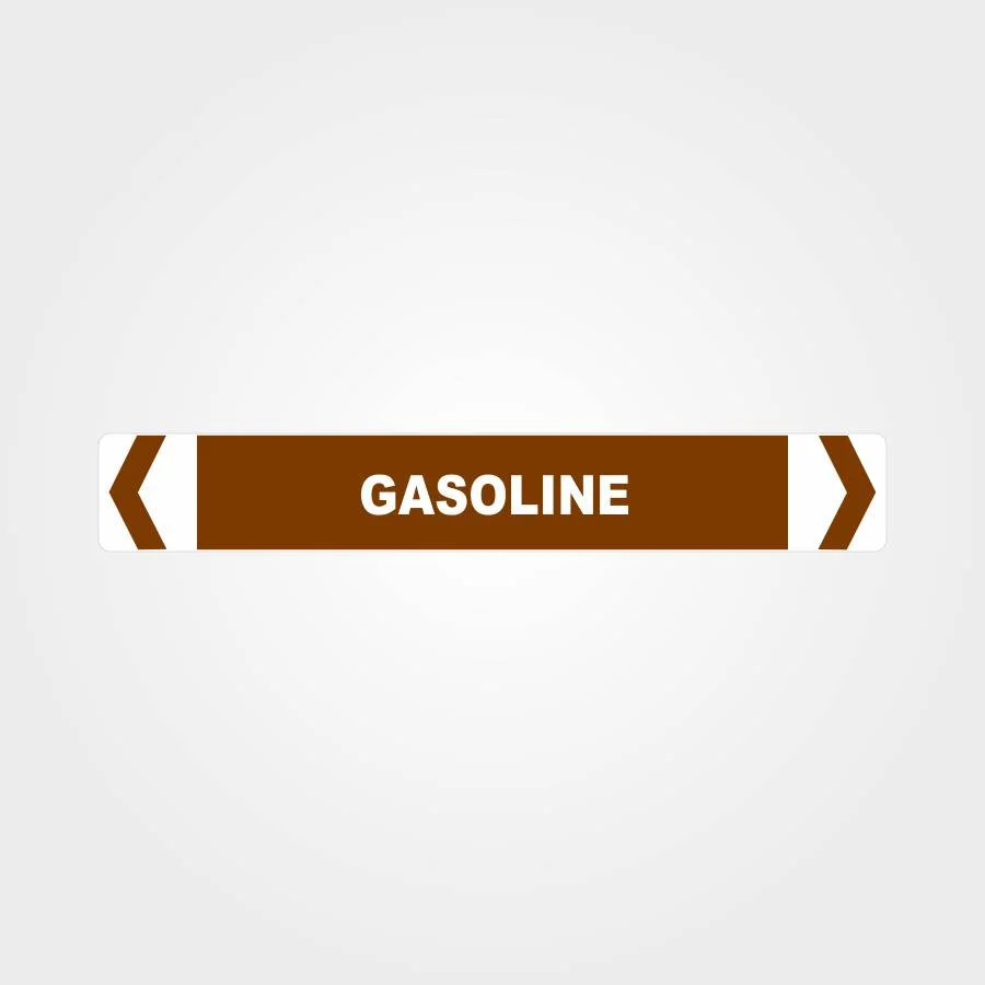 Gasoline Pipe Marker