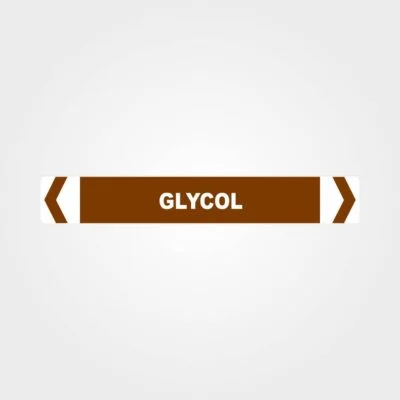 Glycol Pipe Marker