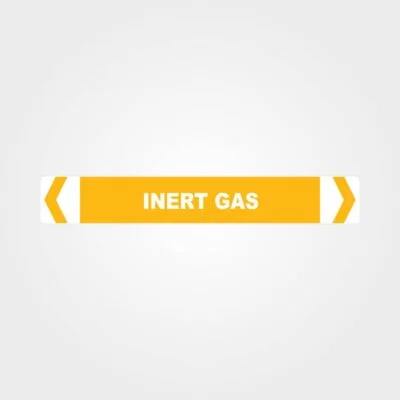 Inert Gas Pipe Marker