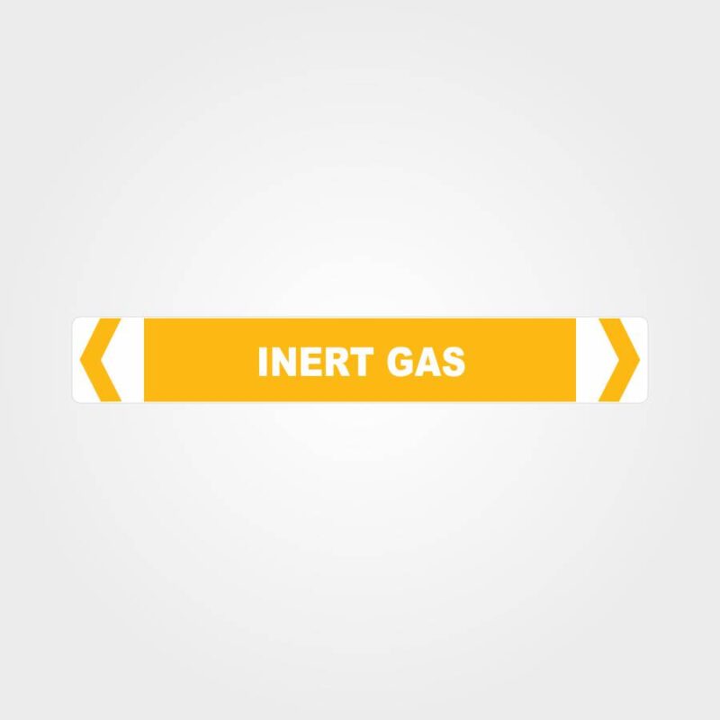 Inert Gas Pipe Marker