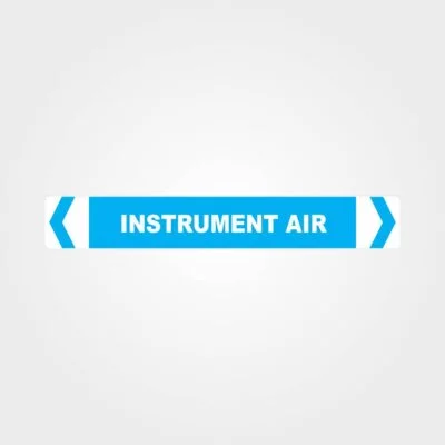 Instrument Air Pipe Marker