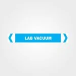 Lab Vacuum Pipe Marker