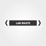 Lab Waste Pipe Marker