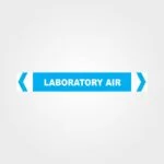 Laboratory Air Pipe Marker