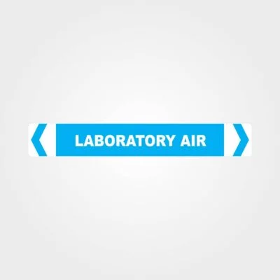 Laboratory Air Pipe Marker