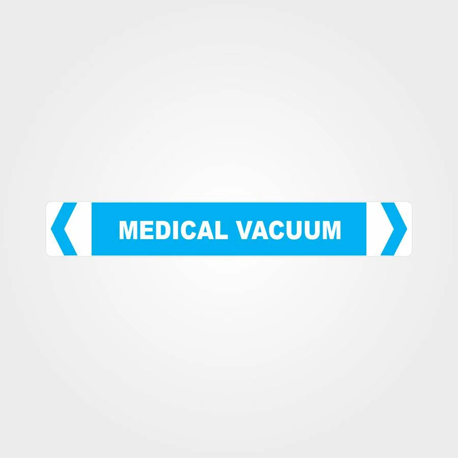 Medical Vacuum Pipe Marker