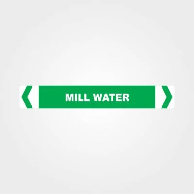 Mill Water Pipe Marker