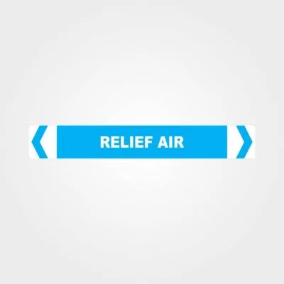 Relief Air Pipe Marker