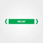Relief Pipe Marker