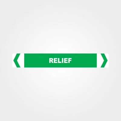 Relief Pipe Marker