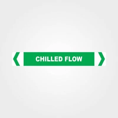 Chilled Flow Pipe Marker