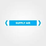 Supply Air Pipe Marker