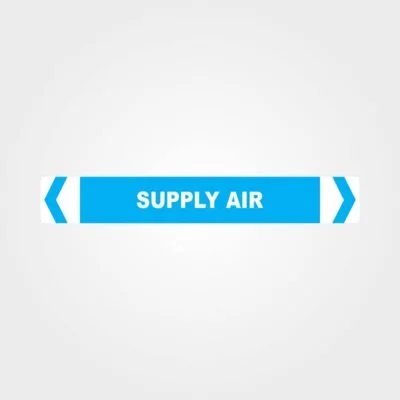 Supply Air Pipe Marker