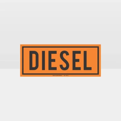 Diesel Hazchem Sign (Long)