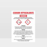 Sodium Hypochlorite Danger Sign