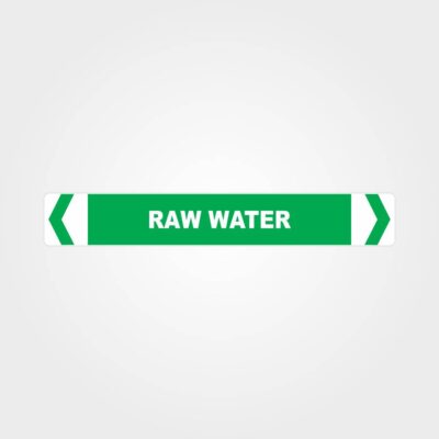 Raw Water Pipe Marker