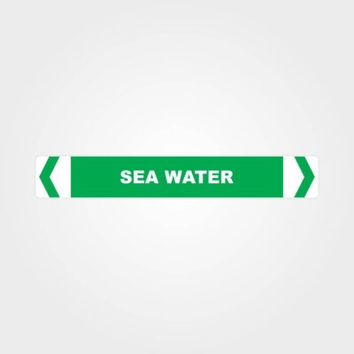Sea Water Pipe Marker