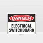 Danger Electrical Switchboard Sign