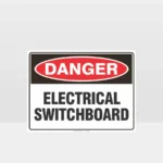 Danger Electrical Switchboard Sign