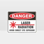 Danger Laser Radiation Sign