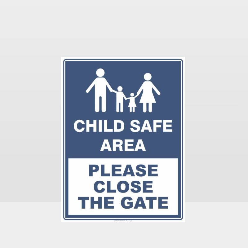 Child Safe Area Sign