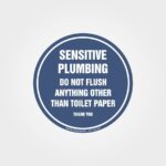 Sensitive Plumbing Sign
