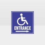 Accessible Entrance Sign