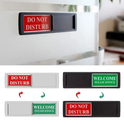 Do Not Disturb Privacy Sign