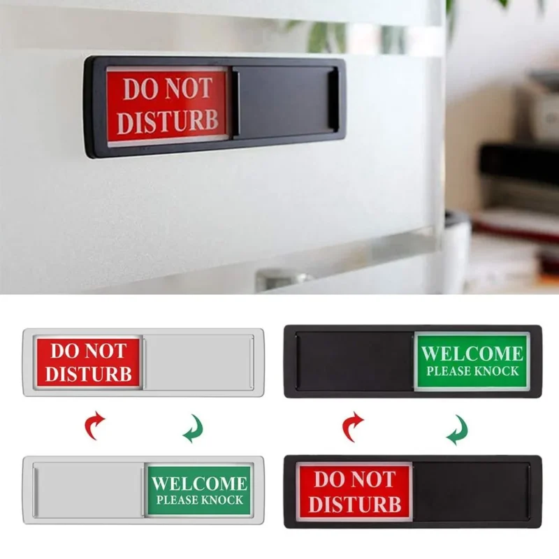 Do Not Disturb Privacy Sign