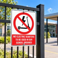 no-electric-scooters-sign-school-grounds
